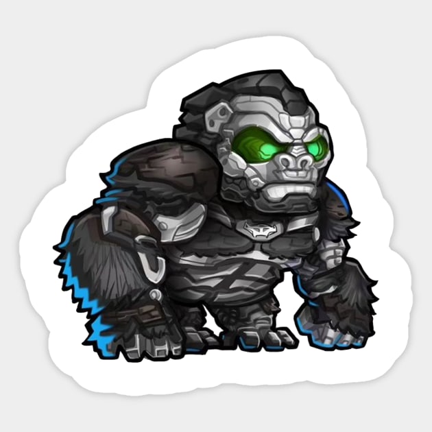 optimus primal Sticker by mprokolo corgi